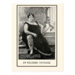 La Colosse Tatouee Cards and Postcards
