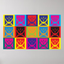 La comunicación estudia arte pop poster