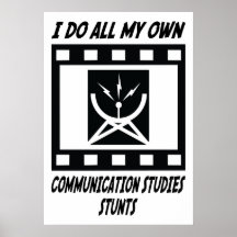 La comunicación estudia trucos poster