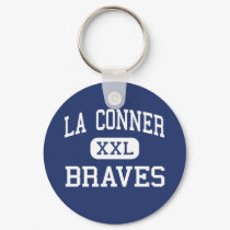 La Conner - Braves - High - La Conner Washington keychains by customteamsportswear La Conner - Braves - High - La Conner Washington keychains