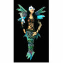 "La Contessa Odessa" photo sculptures by pyrabird "La Contessa Odessa" photo sculptures