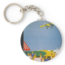 La Cote Basque Par Avion Key Chains