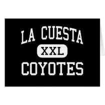La Cuesta - Coyotes - Continuation - Santa Barbara Greeting Cards