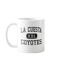 La Cuesta - Coyotes - Continuation - Santa Barbara mugs by customteamsportswear La Cuesta - Coyotes - Continuation - Santa Barbara mugs