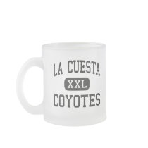 La Cuesta - Coyotes - Continuation - Santa Barbara mugs by customteamsportswear La Cuesta - Coyotes - Continuation - Santa Barbara mugs