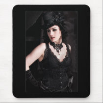 La Dame Noire - Mousepad mousepads