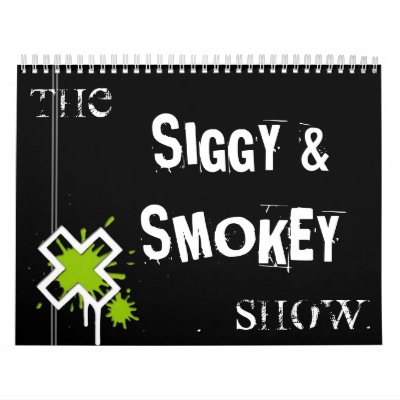 La demostración Calander de Siggy y de Smokey Calendario La demostración Calander de Siggy y de Smokey Calendario