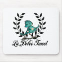 La Dolce Tweet! mousepads by nextstopitaly La Dolce Tweet! mousepads