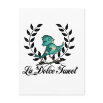 La Dolce Tweet! postcards