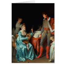 La Duchesse Abrantes et le General Junot Card