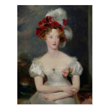La Duchesse de Berry  c.1825 Post Card