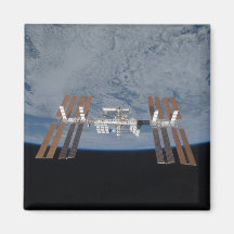 La estación espacial internacional 2009 imanes para frigoríficos