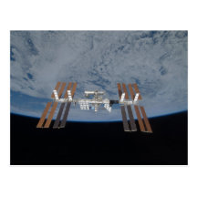 La estación espacial internacional 2009 postal
