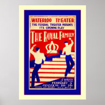 La familia real posters
