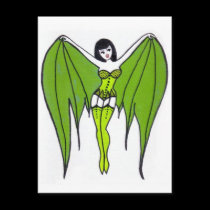La Fee Verte Postcard