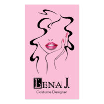 "La Femme" Costume Designer, Makeup Artist, Style Business Cards