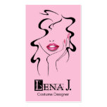 "La Femme" Costume Designer, Makeup Artist, Style Business Cards