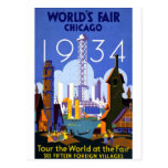 La feria 1934 de mundo de Chicago Postales