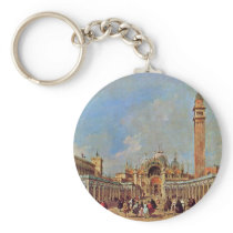 La Fiera Della Sensa In Piazza San Marco. Key Chains