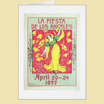 La Fiesta de Los Angeles 1897 cards