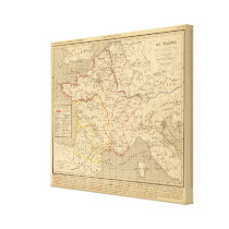 La France 613 a 768 Stretched Canvas Prints