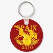 La Furia Roja Spain 2010 keychain for fans by LaFuriaRoja La Furia Roja Spain 2010 keychain for fans