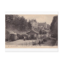 La Gare du Revard et l'Hotel Bernascon Postcard