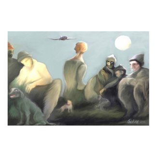 La gente de la calle 'Fulcontrast' print