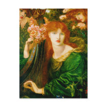 La Ghirlandata by Dante Gabriel Rossetti Post Cards