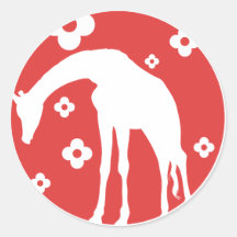 La Giraffe Stickers