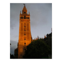 La Giralda at dusk posters