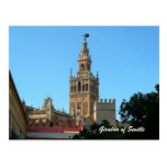 La Giralda of Seville, travel postcard