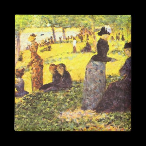La Grande Jatte by excursion by Georges Seurat Magnets