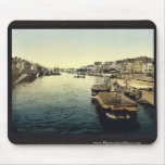 La Greve, Nantes, France vintage Photochrom Mouse Pads