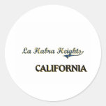 La Habra Heights California City Classic Round Sticker
