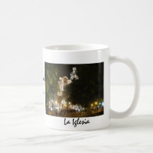 La Iglesia at Night Mugs