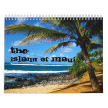 La isla de Maui calendario de 20 meses