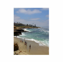La Jolla Cove Beach photo sculptures