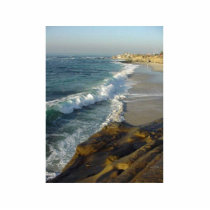La Jolla Cove Beach Waves Sand Ocean photo sculptures