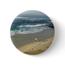 La Jolla Cove Ocean Beach Sand Waves buttons