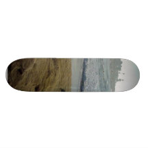 La Jolla Cove Ocean Beach Sand Waves Landscape Skate Deck