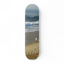 La Jolla Cove Ocean Beach Sand Waves Skate Board