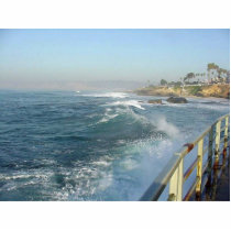 La Jolla Cove Ocean Beach Waves photo sculptures