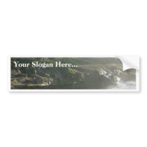 La Jolla Cove Ocean Waves Sand Wedding Cliff Bumper Stickers