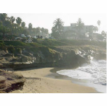 La Jolla Cove Ocean Waves Sand Wedding Cliff photo sculptures