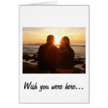 La Jolla Sunset Greeting Card