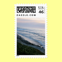 La Jolla Sunset Stamp