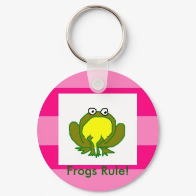 La Kermese Frog Keychains by eelkat