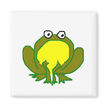 La Kermese Frog magnets