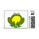 La Kermese Frog postage